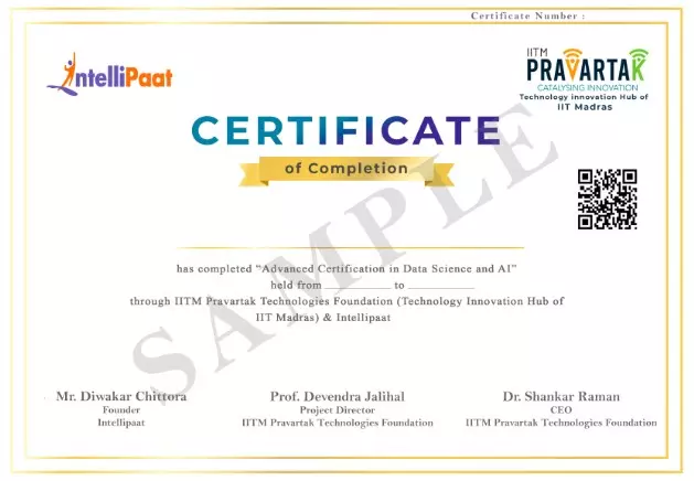intellipaat certificate