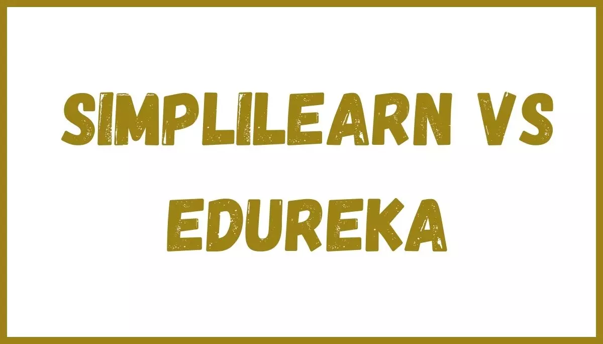Simplilearn vs Edureka