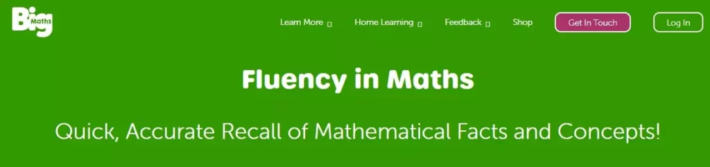 Fluency in Maths