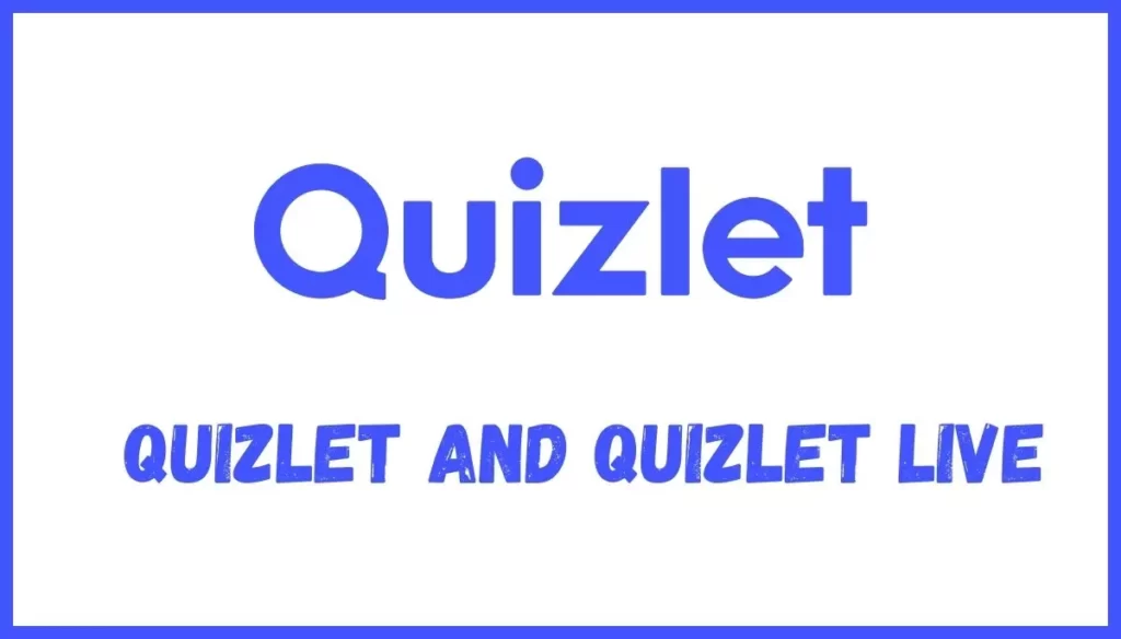 quizlet & quizlet live