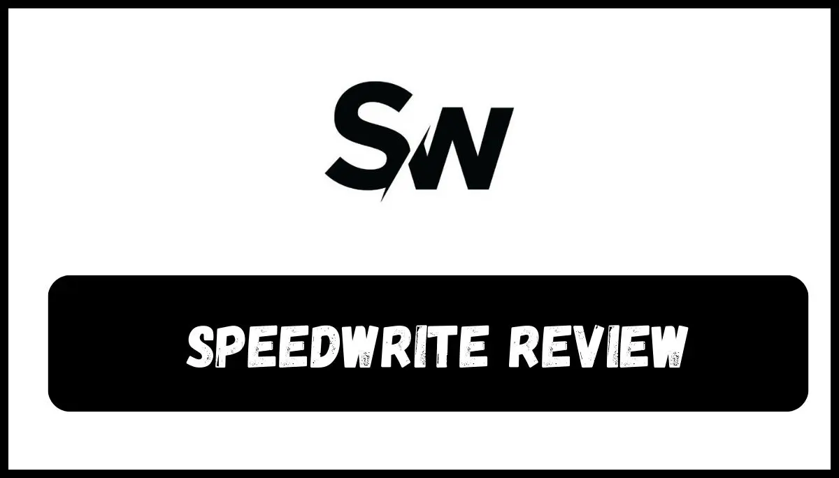 speedwrite review