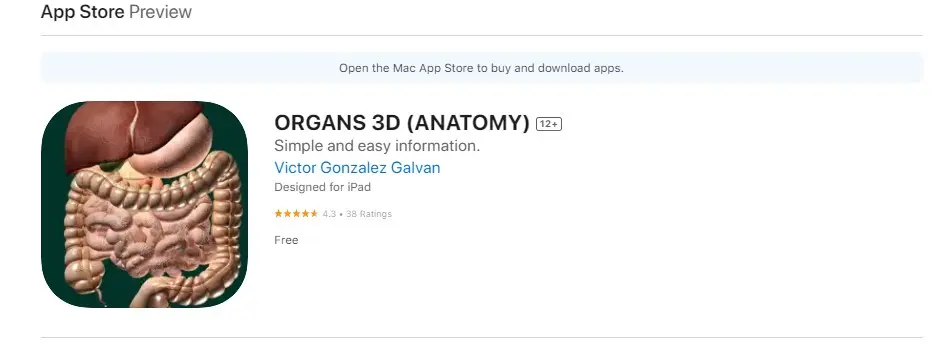  Internal Organs in 3D Anatomy