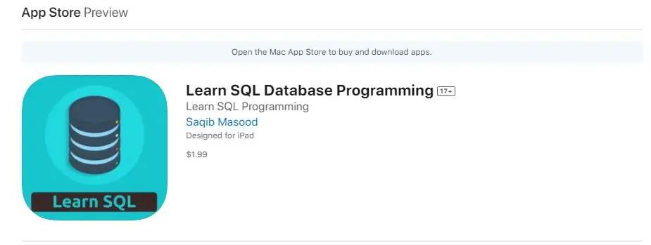 Learn SQL Database Programming 