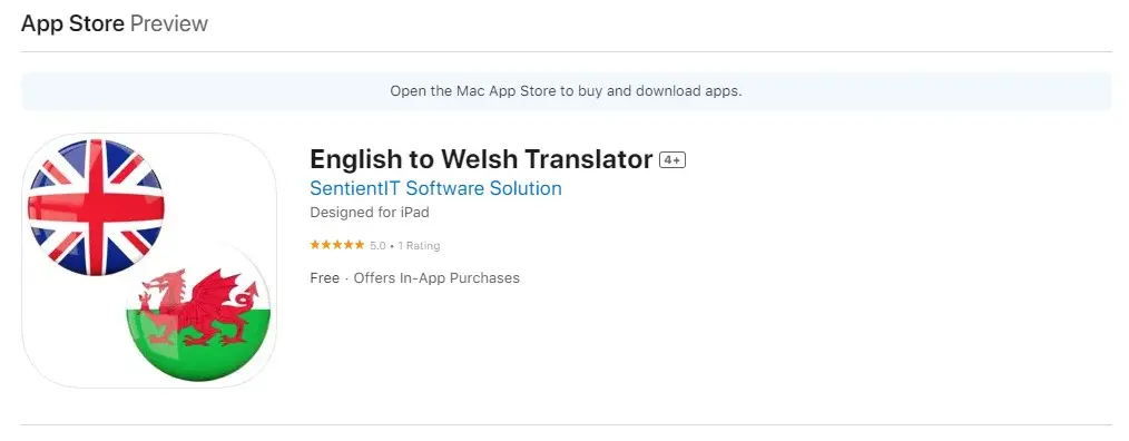 English to Welsh Translator