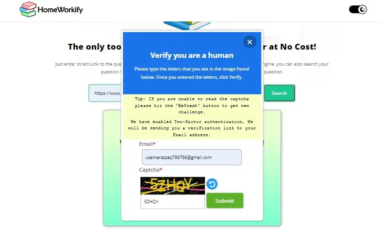 homeworkify-verify